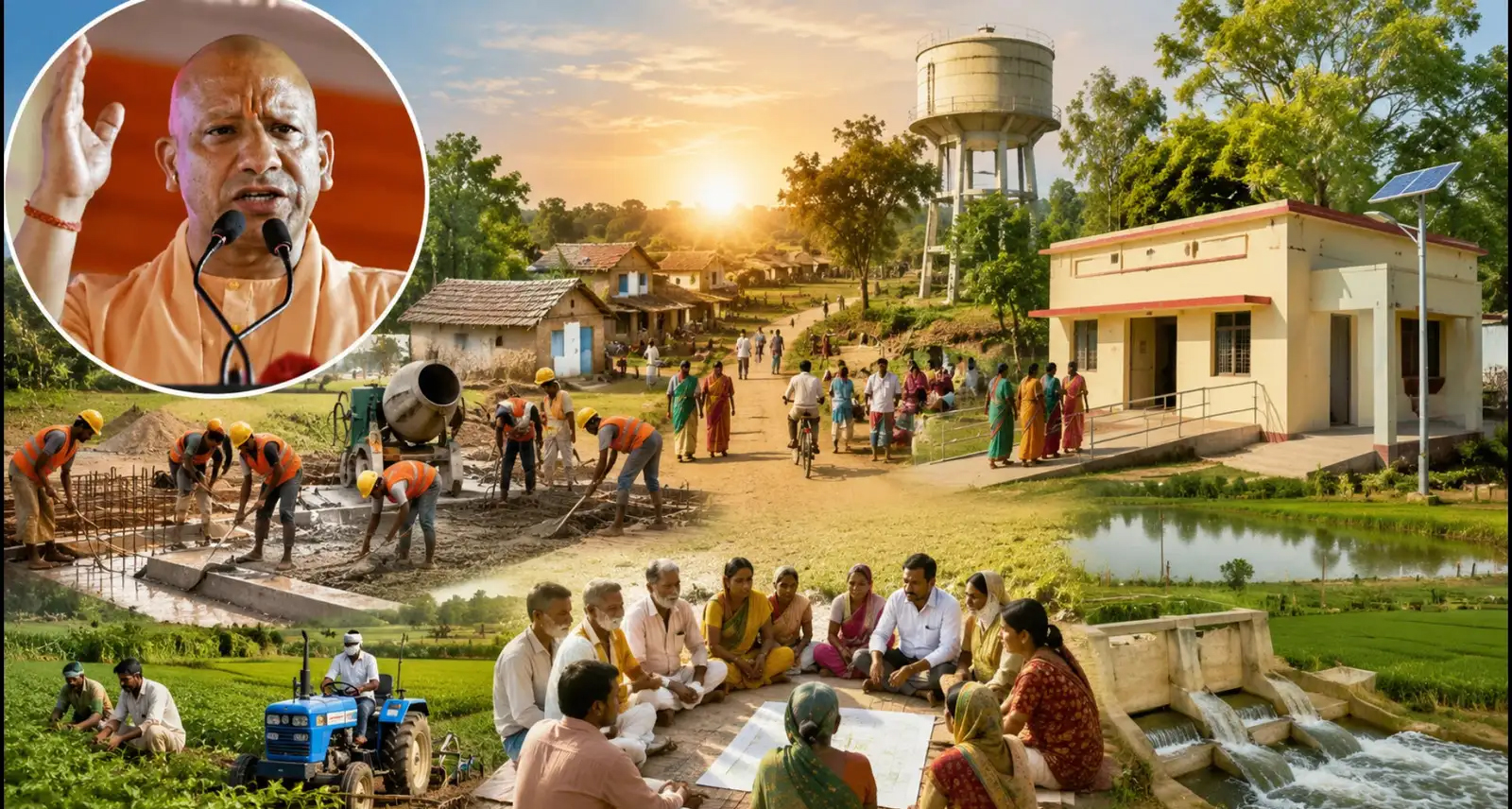 Infrastructure vs. Welfare: A Financial & Social Analysis of UP’s ₹9.12 Lakh Crore Budget