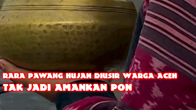 Rara Pawang Hujan Diusir Warga Aceh, Tak Jadi Amankan PON