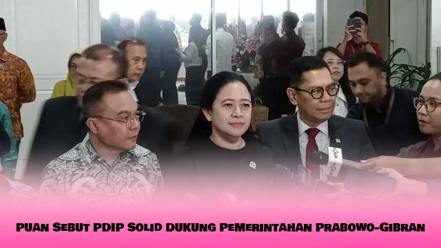 Puan Sebut PDIP Solid Dukung Pemerintahan Prabowo-Gibran